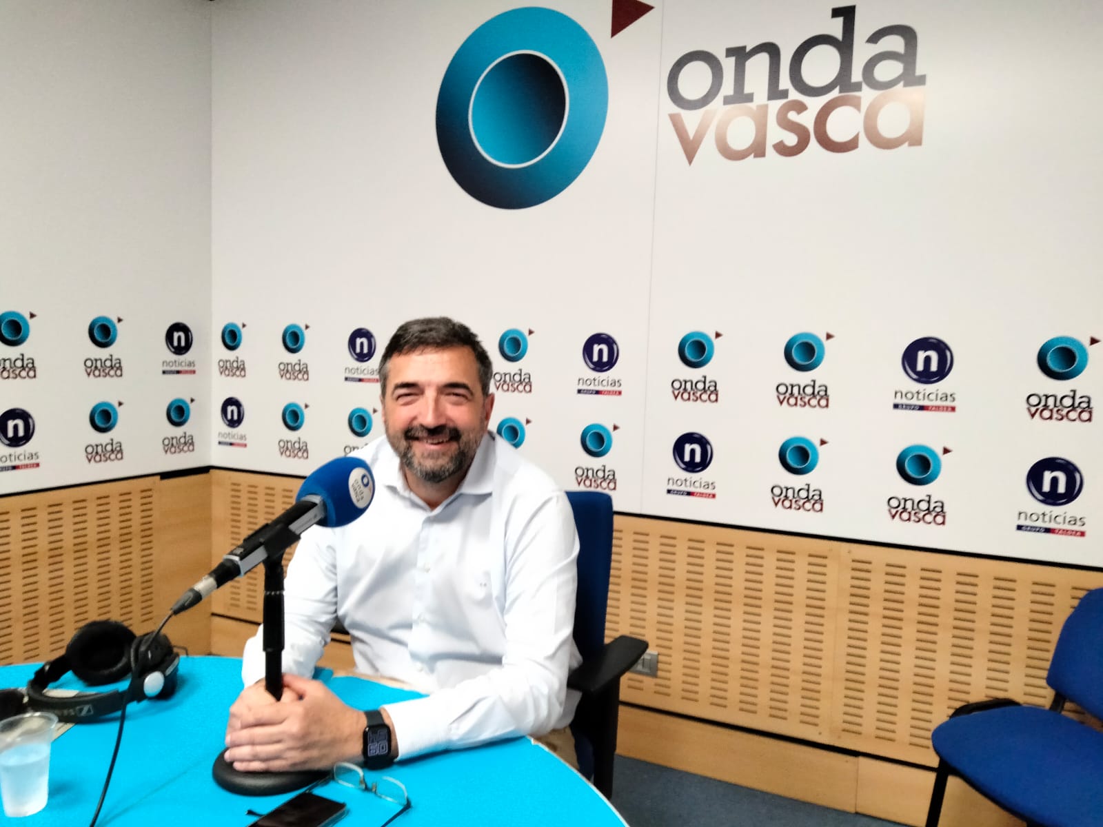 Carlos Alzaga, el Diputado Foral del Departamento de Infraestructuras y Desarrollo Territorial