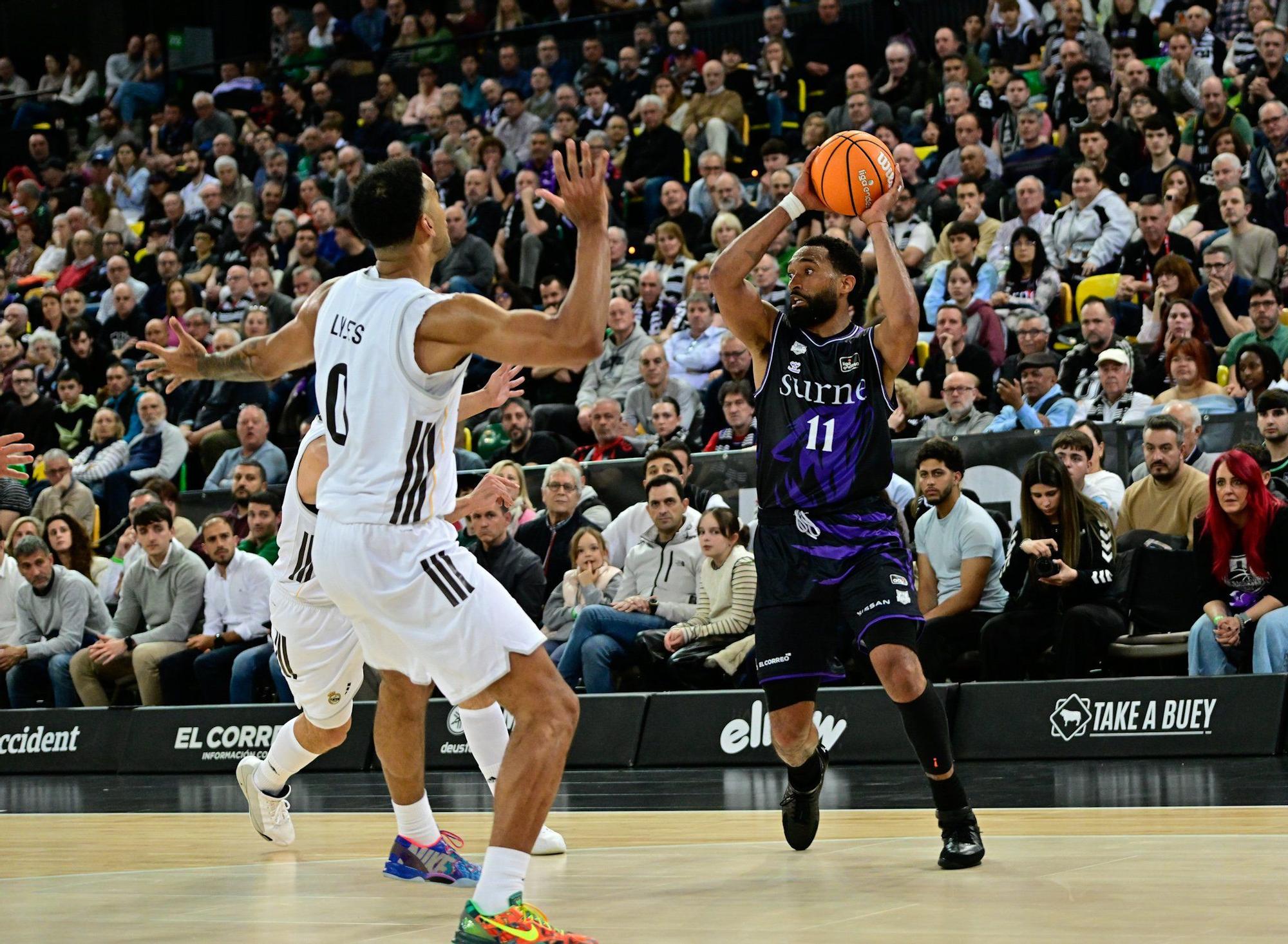 Darrun Hilliard cuajó una sobresaliente actuación ante el Real Madrid. / OSKAR GONZÁLEZ