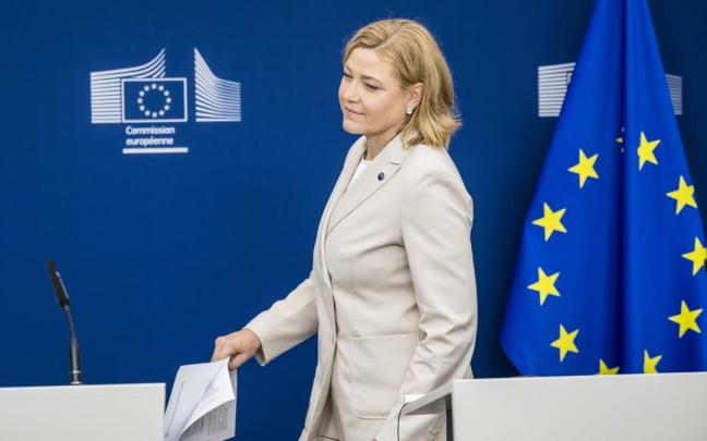 La vicepresidenta ejecutiva de la Comisión Europea para la Soberanía Tecnológica, Seguridad y Democracia, Henna Virkkunen