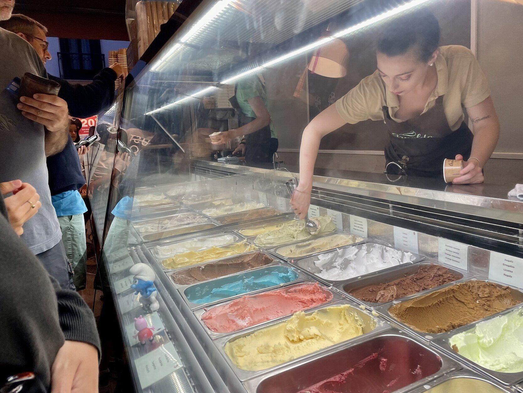 Helados tradicionales.