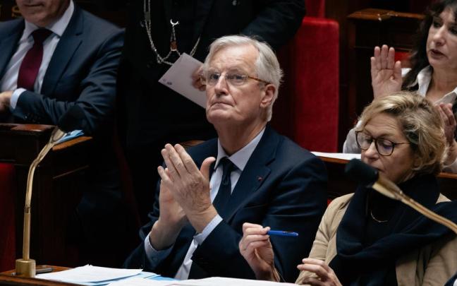 El primer ministro francés, Michel Barnier.