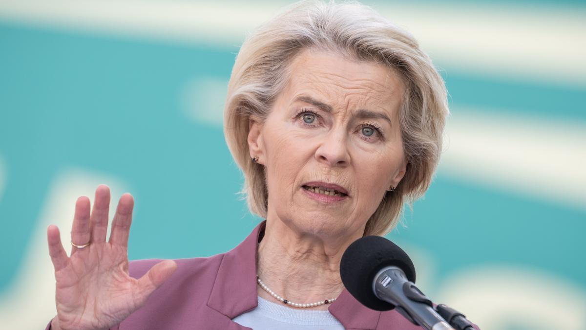 Von der Leyen, en una comparecencia reciente.