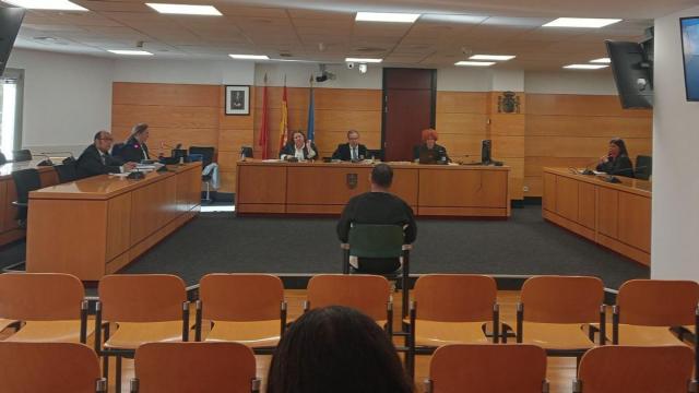 Vista del juicio celebrado esta mañana. Foto: E.C. Vista del juicio celebrado esta mañana. Foto: E.C.