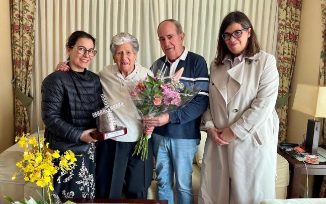 Elvira Rueda vive en Las Arenas