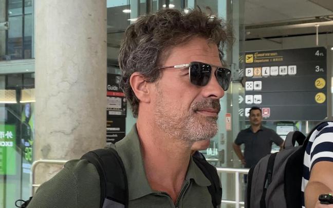 El actor Rodolfo Sancho, padre de Daniel Sancho, a su llegada a Bangkok.
