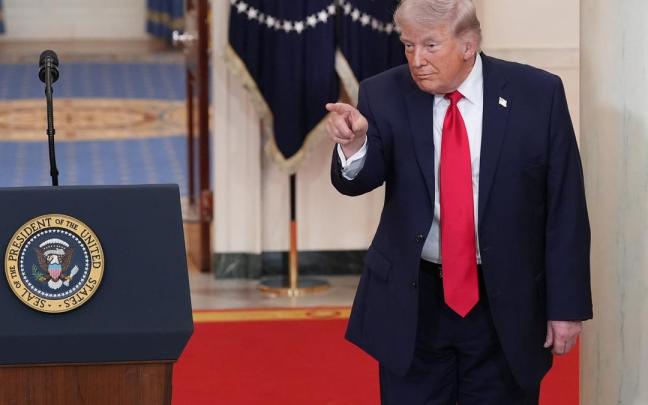 El presidente de EE.UU., Donald Trump.