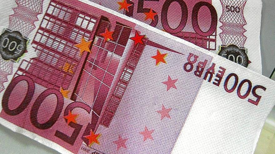 Los billetes de 500 euros dejaron de emitirse en enero de 2019 en el Estado. | FOTO: E.P.