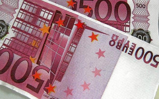 Los billetes de 500 euros dejaron de emitirse en enero de 2019 en el Estado. | FOTO: E.P.