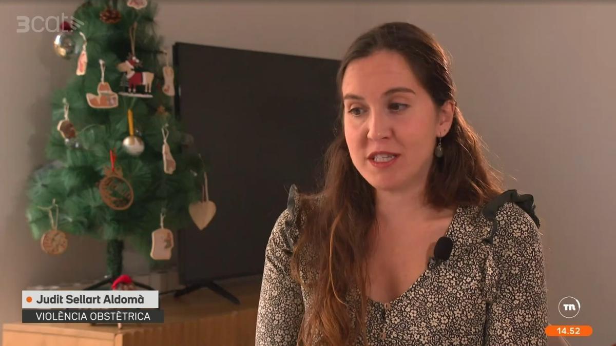 La mujer denunciante.