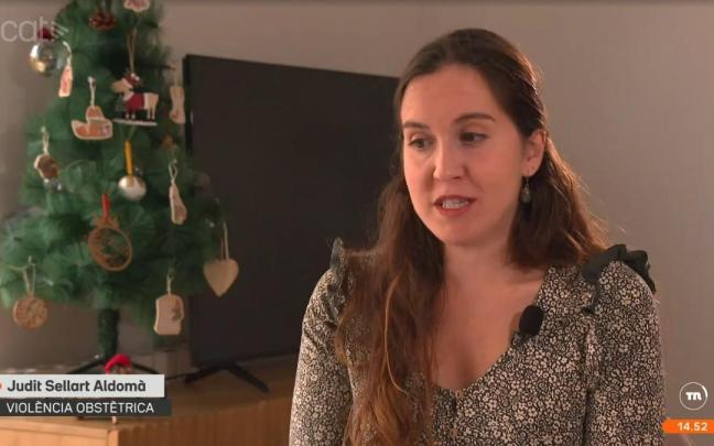 La mujer denunciante.