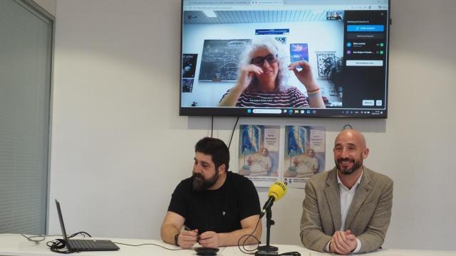 Ana Guijarro, astrofísica y responsable del telescopio de Calar Alto (Almería), ha participado en la presentación vía streaming.