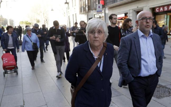 Clara Ponsatí en Barcelona.