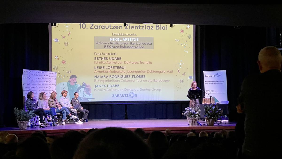 Décima edición de Zarautzen Zientziaz Blai.