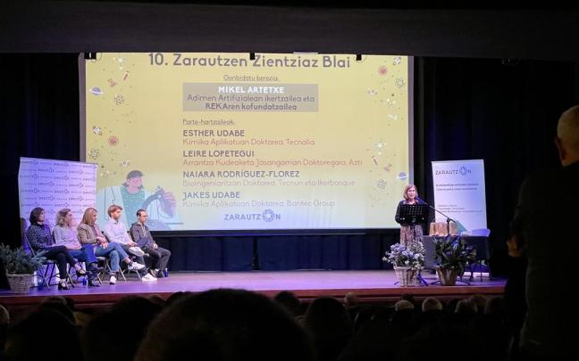 Décima edición de Zarautzen Zientziaz Blai.