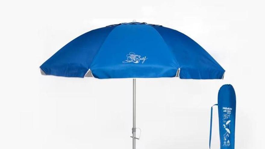 Imagen de la sombrilla de Playa Sun & Surf Premium de Decathlon