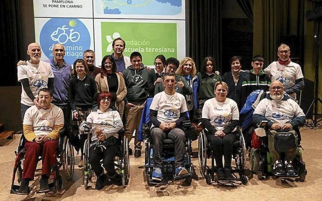 Alumnos con discapacidad parten a Santiago