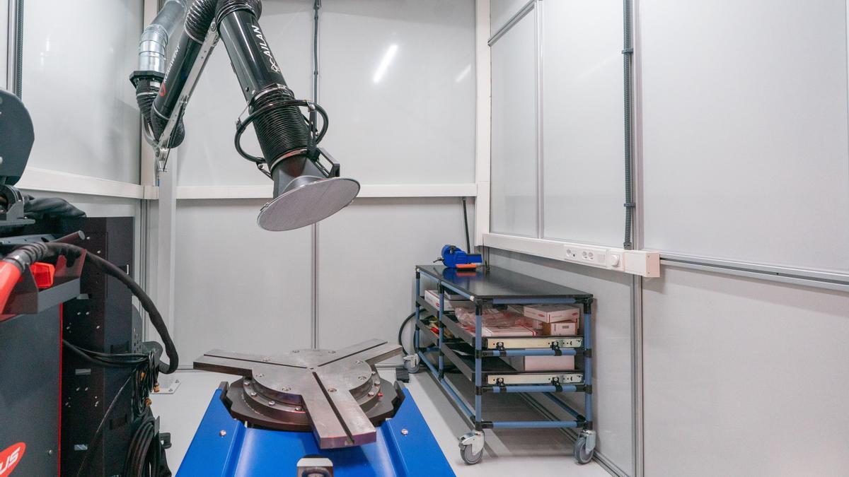 Imagen de uno de los dispositivos del nuevo centro de fabricación avanzada.