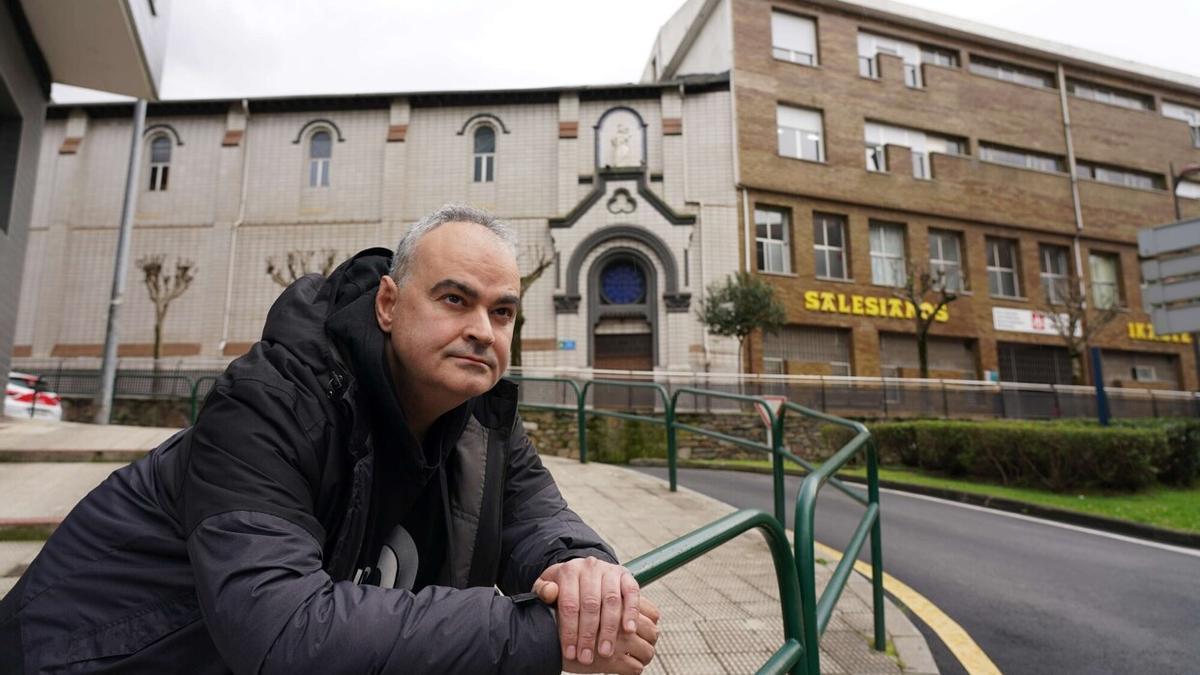 Eduardo Torralbo sufrió abusos sexuales en el colegio Salesianos Barakaldo en los años 80.