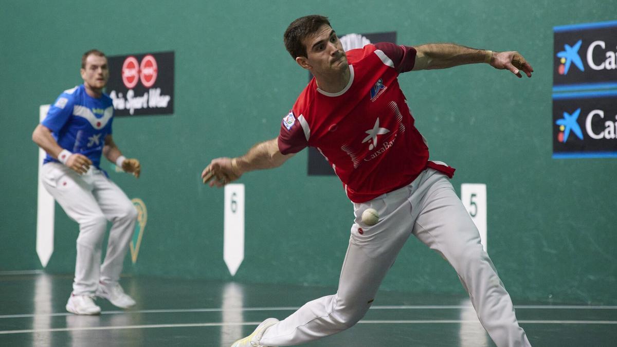 José Javier Zabaleta, en un partido anterior.