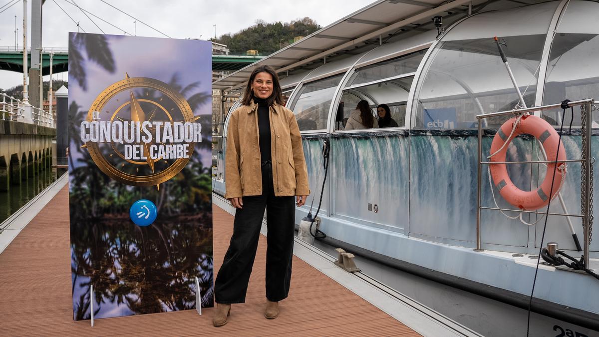 La presentadora Lur Errekondo.