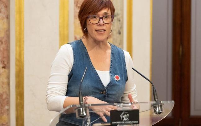 La portavoz adjunta de Sumar y dirigente de Compromís, Águeda Micó.