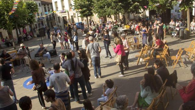 La música es uno de los ingredientes de la Semana Zapatista. En la imagen, una pasada edición del evento.