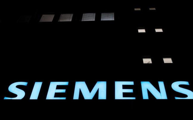 Imagen de archivo del logo de Siemens Imagen de archivo del logo de Siemens