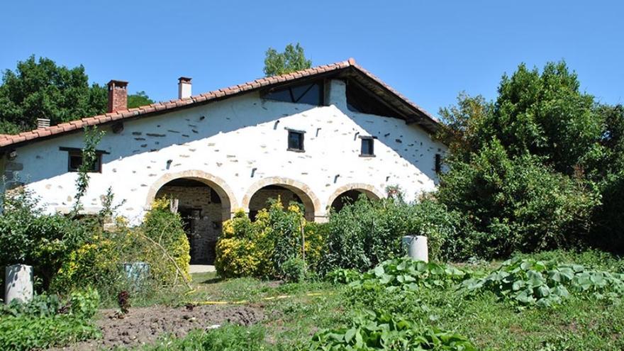 Caserío Hariztizabal, en Itsaso