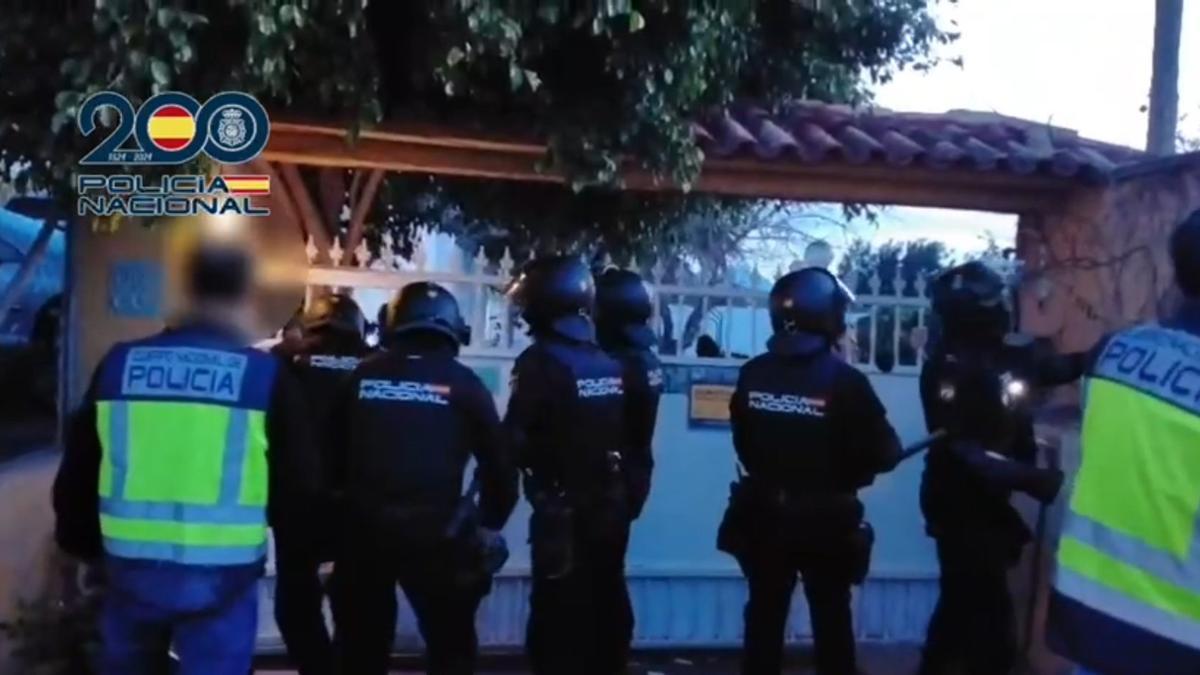 La Policía Nacional ha detenido en San Vicente del Raspeig (Alicante) a trece personas