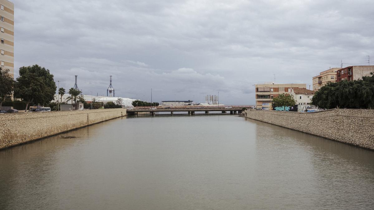 Fuertes lluvias en La Albufera de Alicante