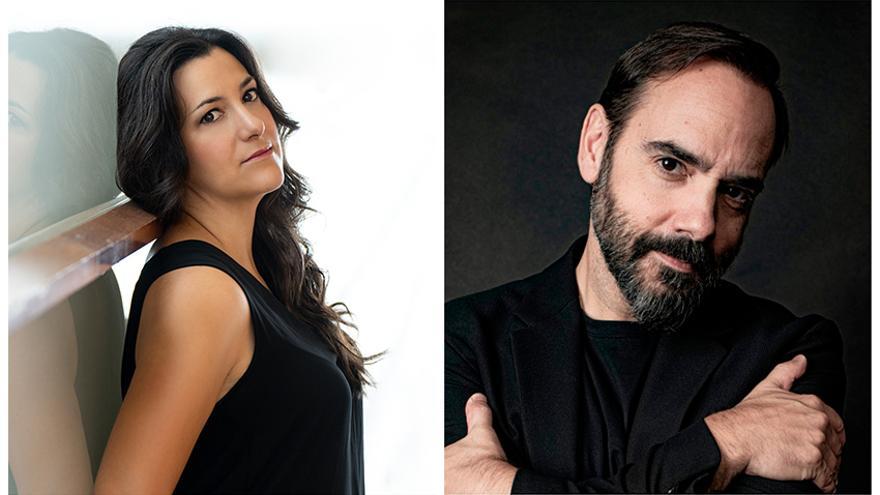 Miren Urbieta-Vega y Rubén Fdez. Aguirre.