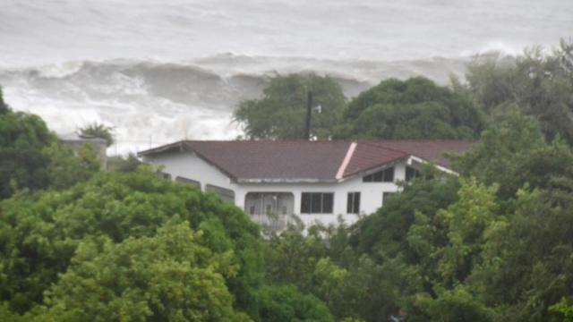 Imagen de archivo del huracán Melissa