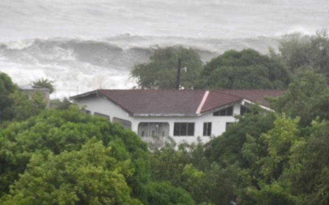 Imagen de archivo del huracán Melissa