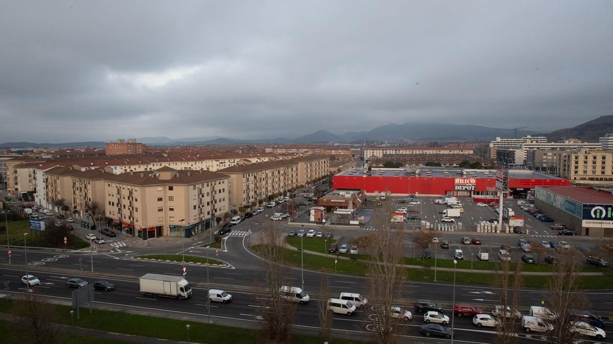 Vistas de Berriozar.