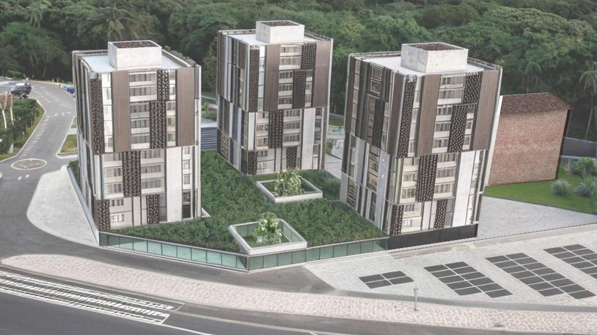 Torres de 10 pisos que se proponen para la zona logística de Lipmesa