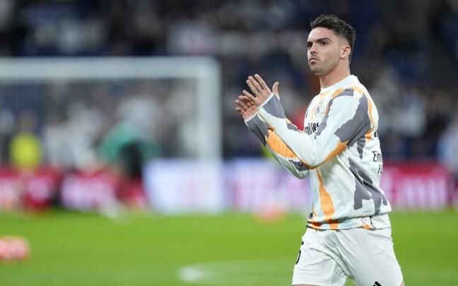 El defensa del Real Madrid, Raúl Asencio / EP El defensa del Real Madrid, Raúl Asencio