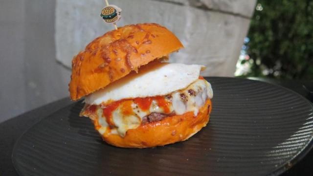 La hamburguesa Goierri Saski Neskak Burger