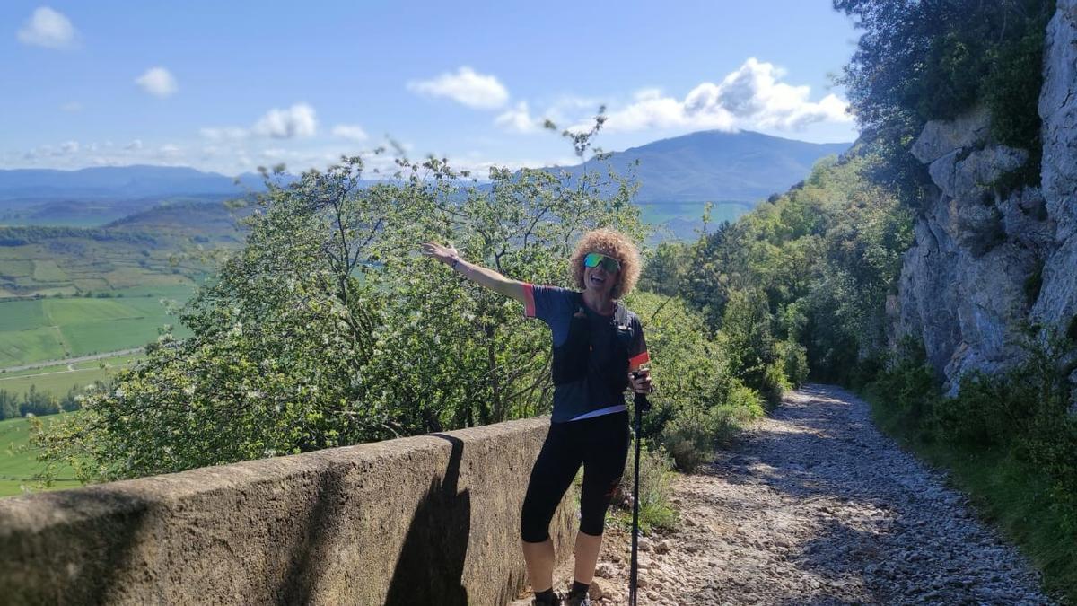 Vamos ganando altura por la senda de Malpica