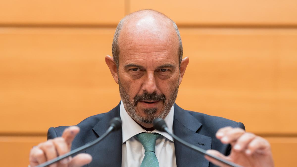 Pedro Rollán, en un pleno del Senado celebrado el pasado 17 de julio.