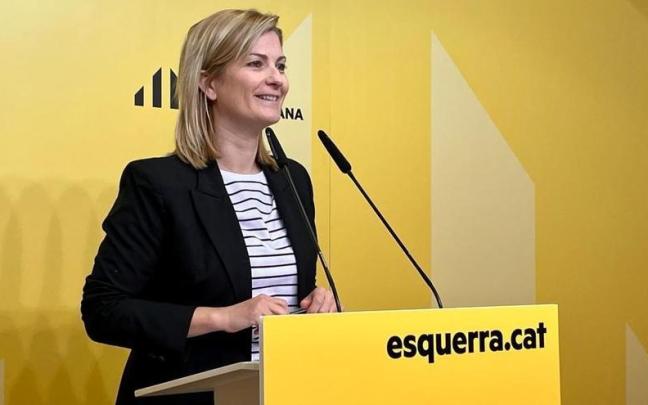 La portavoz de ERC, Raquel Sans. / EP La portavoz de ERC, Raquel Sans.