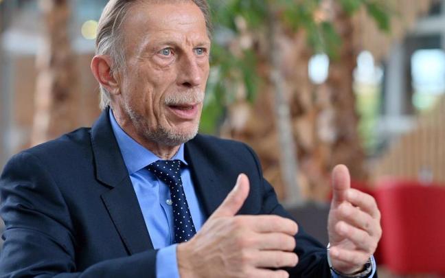 El entrenador alemán de fútbol Christoph Daum