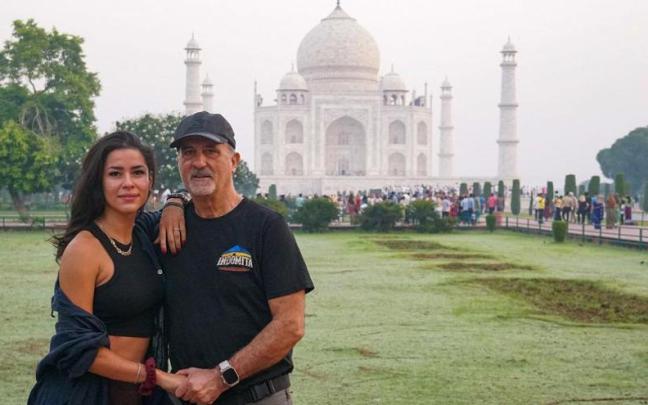 La pareja atacada en la India. / Instagram La pareja atacada en la India.