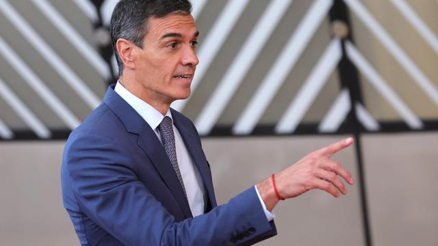 Pedro Sánchez, en Bruselas.
