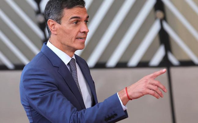 Pedro Sánchez, en Bruselas.