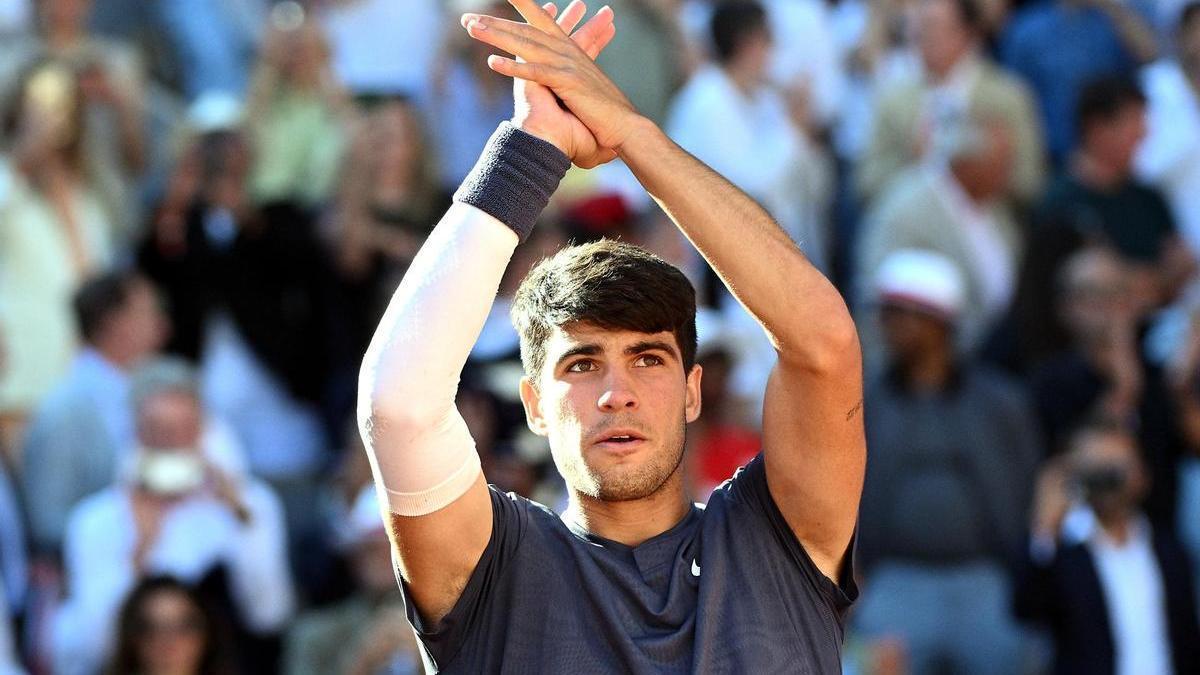 Carlos Alcaraz pasa a la final de Roland Garros.