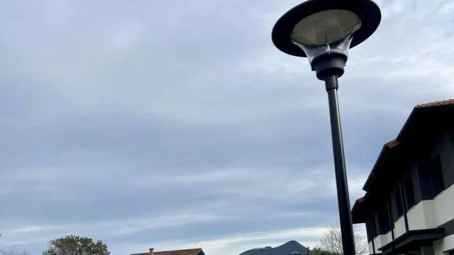 En enero se renovaron las farolas del barrio Goierri