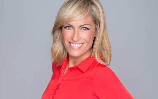 La presentadora Luján Argüelles.