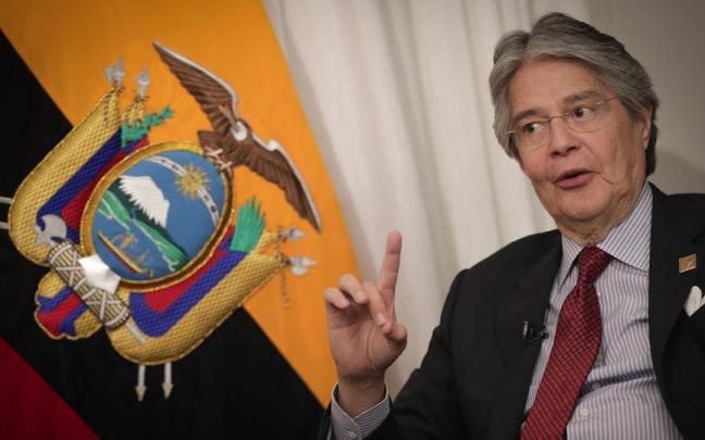 El presidente ecuatoriano Guillermo Lasso. El presidente ecuatoriano Guillermo Lasso.
