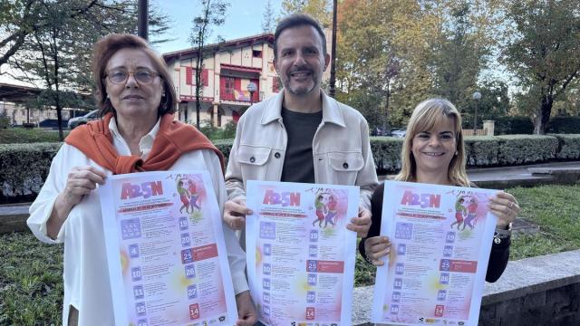 Los responsables municipales de la programación.