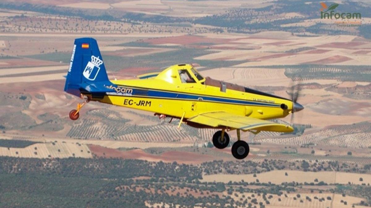 Medio aéreo del Infocam (Plan Especial de Emergencia por Incendios Forestales de Castilla-La Mancha)